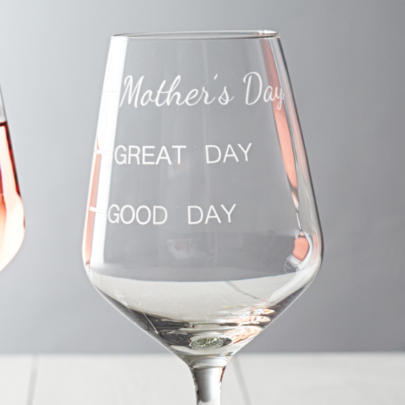'Mother's Day' Measures Wine Glass Becky Broome