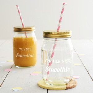 Personalised Smoothie Jar