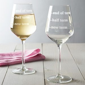 Teachers Wine Glass
