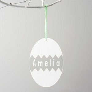 Personalised Cracked Egg Easter Decoration