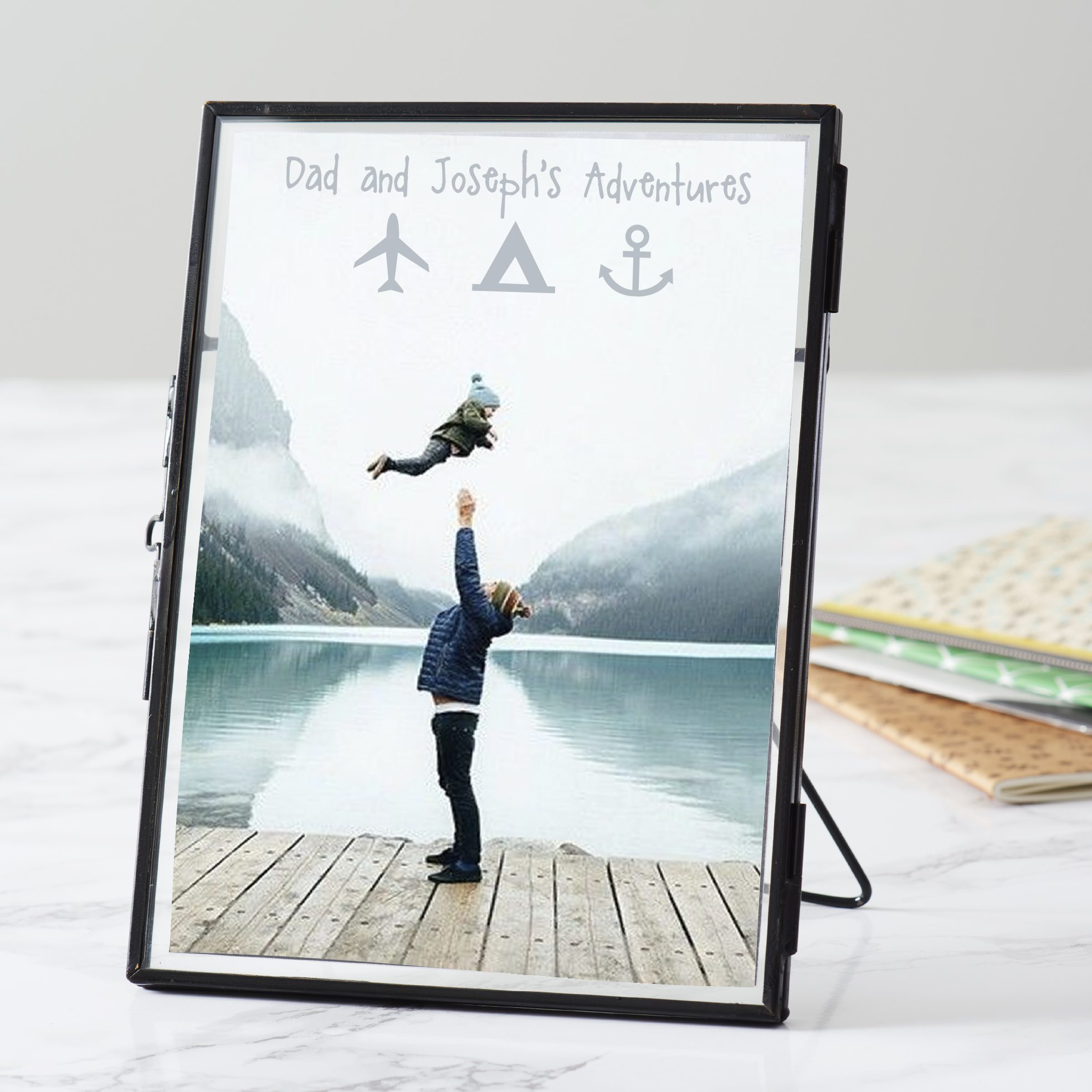 Personalised Adventure Frame For Dad Becky Broome Becky Broome