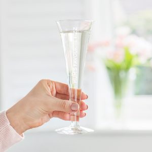 Personalised Tall Champagne Flute Lifestyle