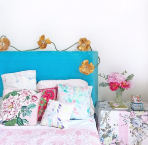 Rebecca Newport Spring Refresh Pastel Bed Inspiration