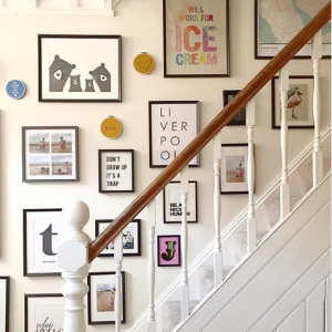 The house that Jen built Spring Refresh Photo Wall Inspiration