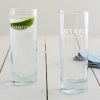 Personalised 'Fill To The Line' Glass