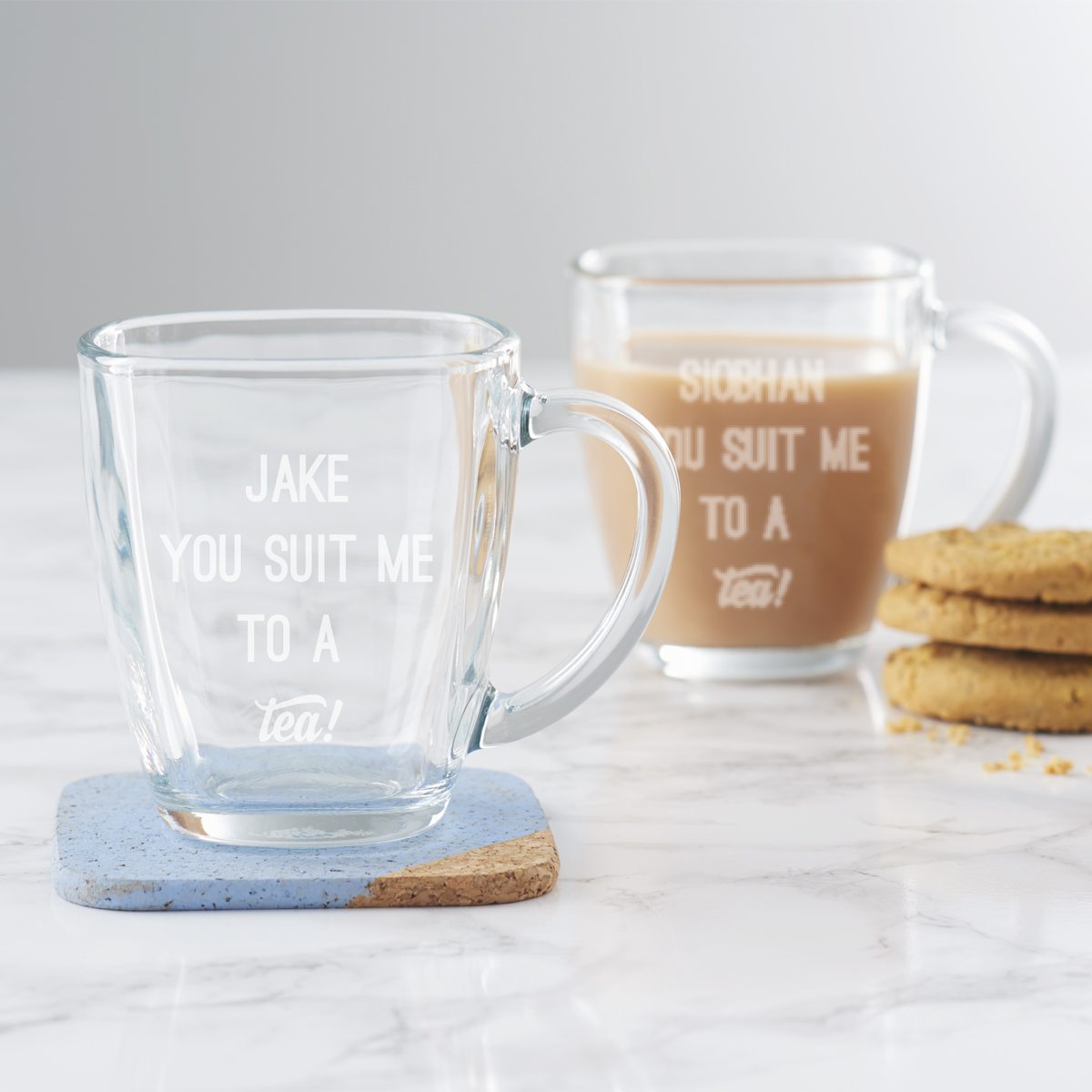Personalised 'You Suit Me To A Tea' Mug