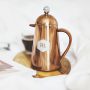 Personalised Geometric Copper Coffee Pot Lifestyle