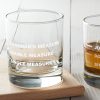 Personalised Drinks Measure Glass Detail