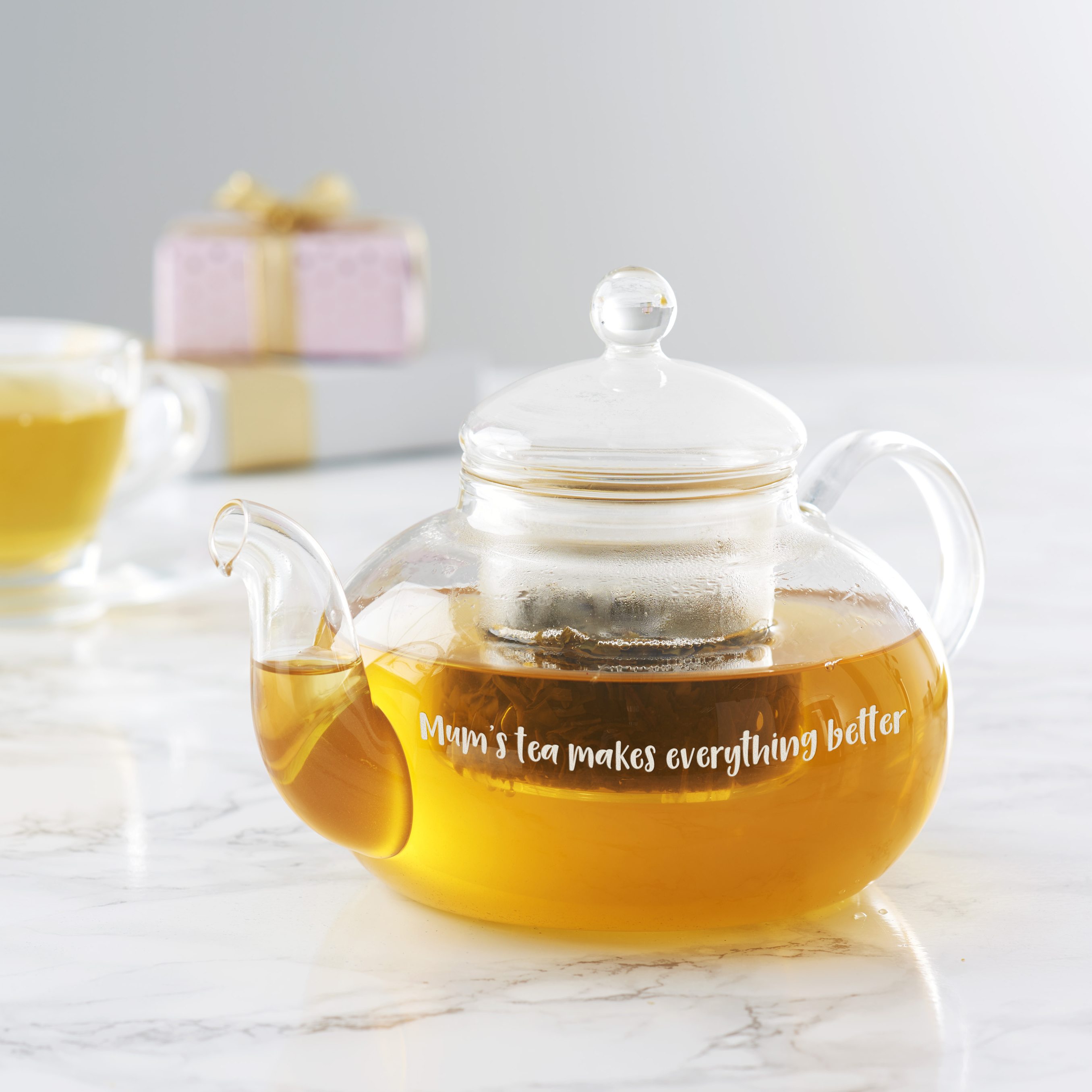 Personalised Glass Teapot For Mum Becky Broome Becky Broome