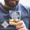 Personalised First Father's Day Glass