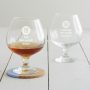 Personalised Milestone Birthday Brandy Glass For Him