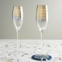 Personalised Since Birthday Gold Champagne Flute