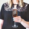 Personalised Hen Party Champagne Flute - Banner