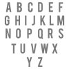 Block Font Alphabet