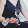 Personalised Bridesmaid Champagne Glass