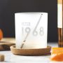 Personalised Special Year Frosted Tumbler Glass Detail