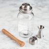 Personalised Recipe Cocktail Shaker Set With Tools