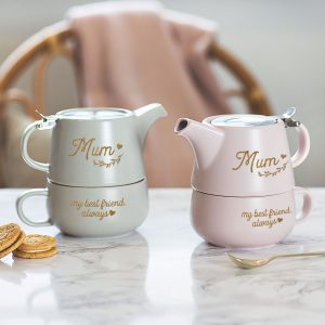 Personalised Tea for One Teapot Colour Options