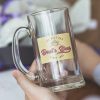 Personalised Tankard Glass For Dad