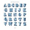 Pers. Alphabet Mug Colour Option Sky Blue & Navy