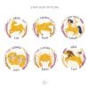 Pers. Star Sign Glass Options 1
