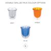 Double Walled Mug Colour Options