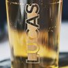 Personalised Pint Glass Detail
