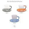 Tea Cup Colour Options