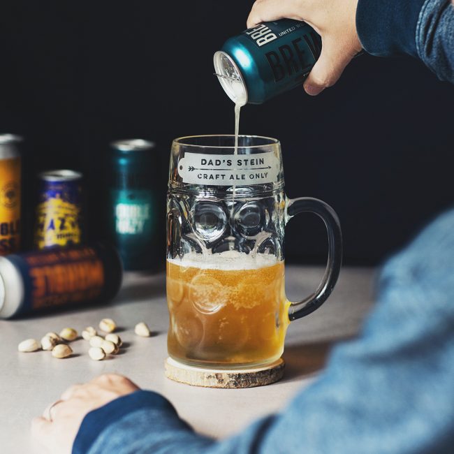 Personalised Craft Ale Stein Becky Broome Becky Broome