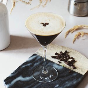 Personalised Espresso Martini Glass