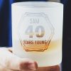 Personalised Milestone Birthday Number Whisky Glass