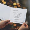 PERSONALISED COUPLES REVEAL CHRISTMAS CARD