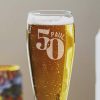 50th Birthday Personalised Pint Glass
