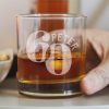 60th Birthday Personalised Whisky Glass