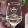 Jubilee wine glass detail