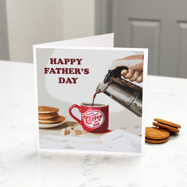 Father's Day Coffee Card